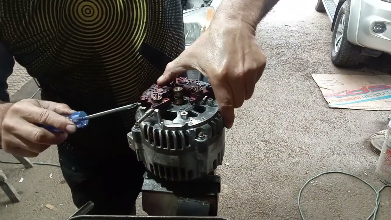 SORPRENDENTE, REPARACION DE ALTERNADOR TOYOTA