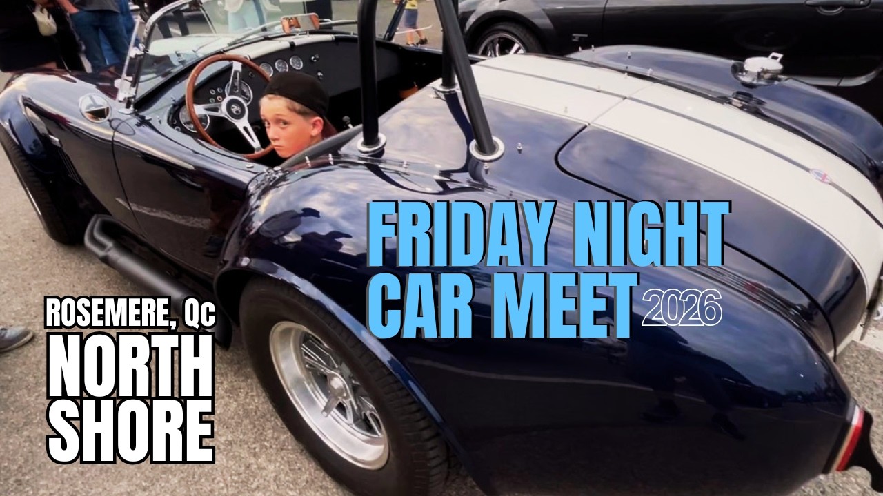 North Shore Rosem&egrave;re Friday Night Car Meet 2026 | Muscle Cars, Classics & Hot Rods Cruise-In