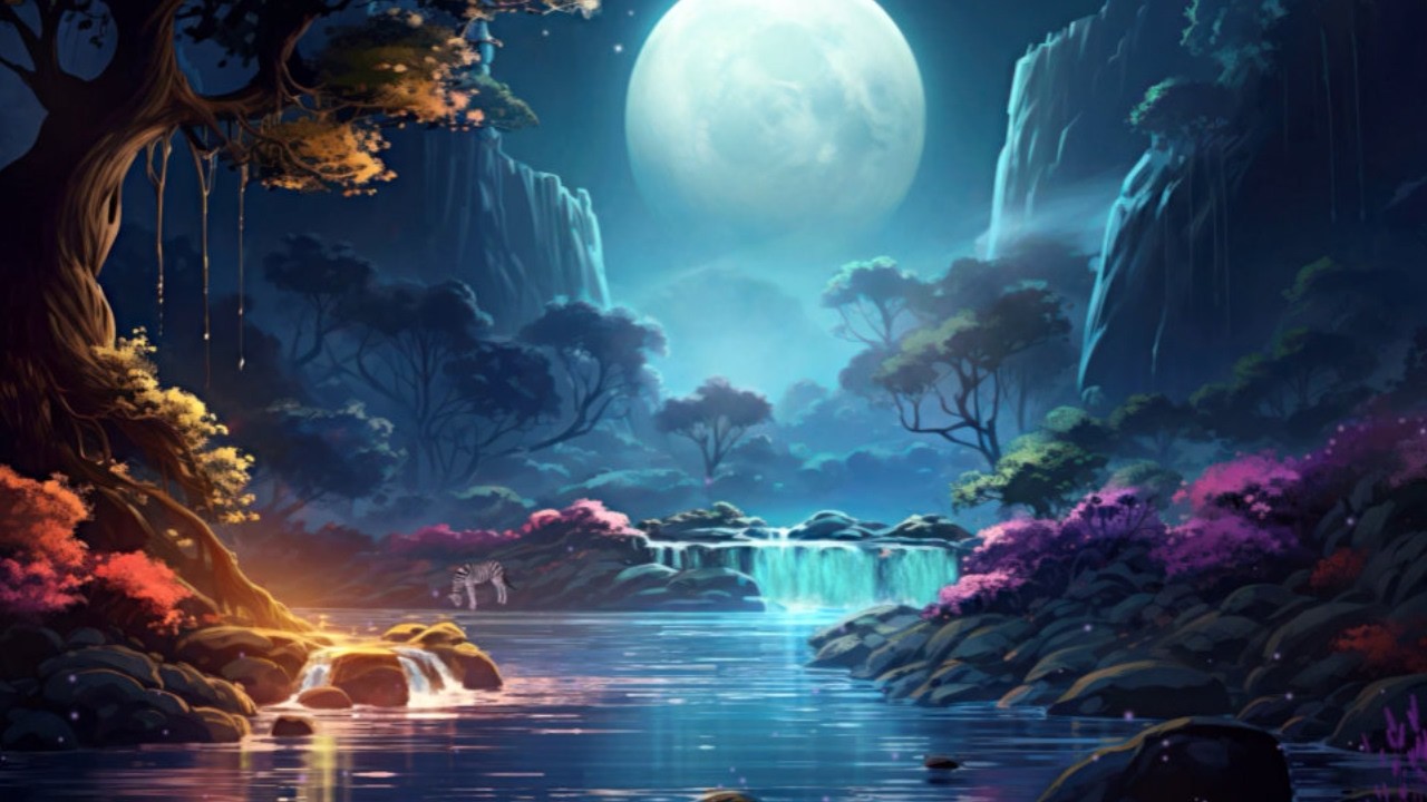 Magical Distant Planet | Stress Free Relaxation | 10 Hour Fade to Black | Insomnia Relief | No Ads