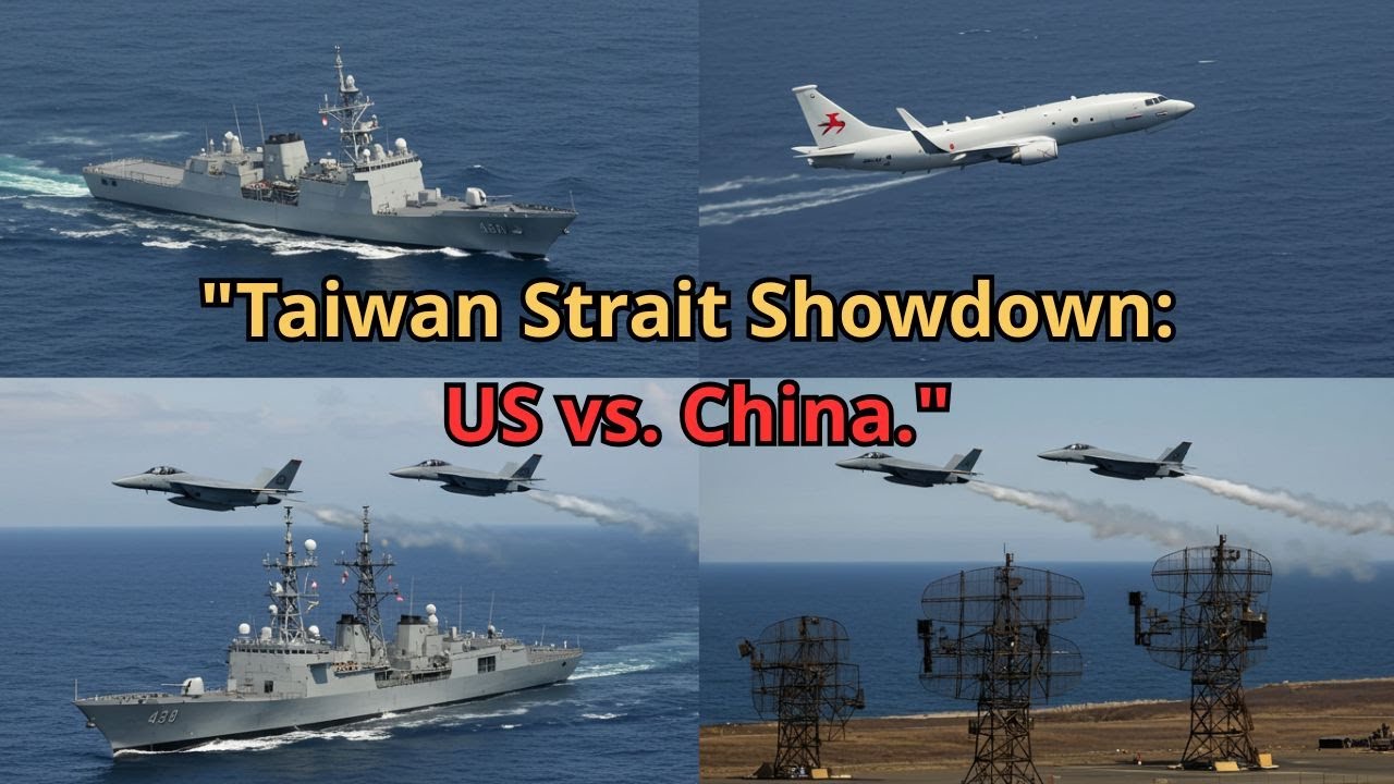 High Stakes: US Warship's Daring Taiwan Strait Transit Met by Chinese Navy & Jets