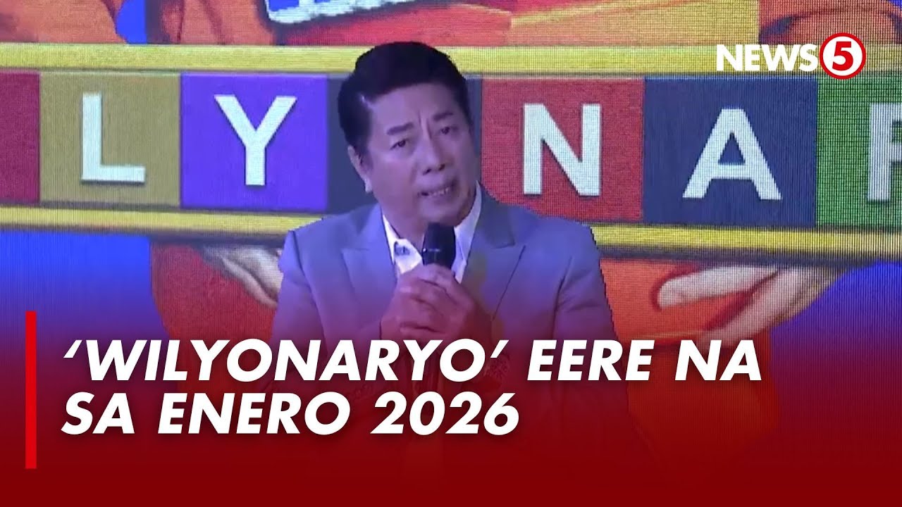 Bagong show ni Kuya Wil na 'Wilyonaryo,’ eere na sa Enero 2026