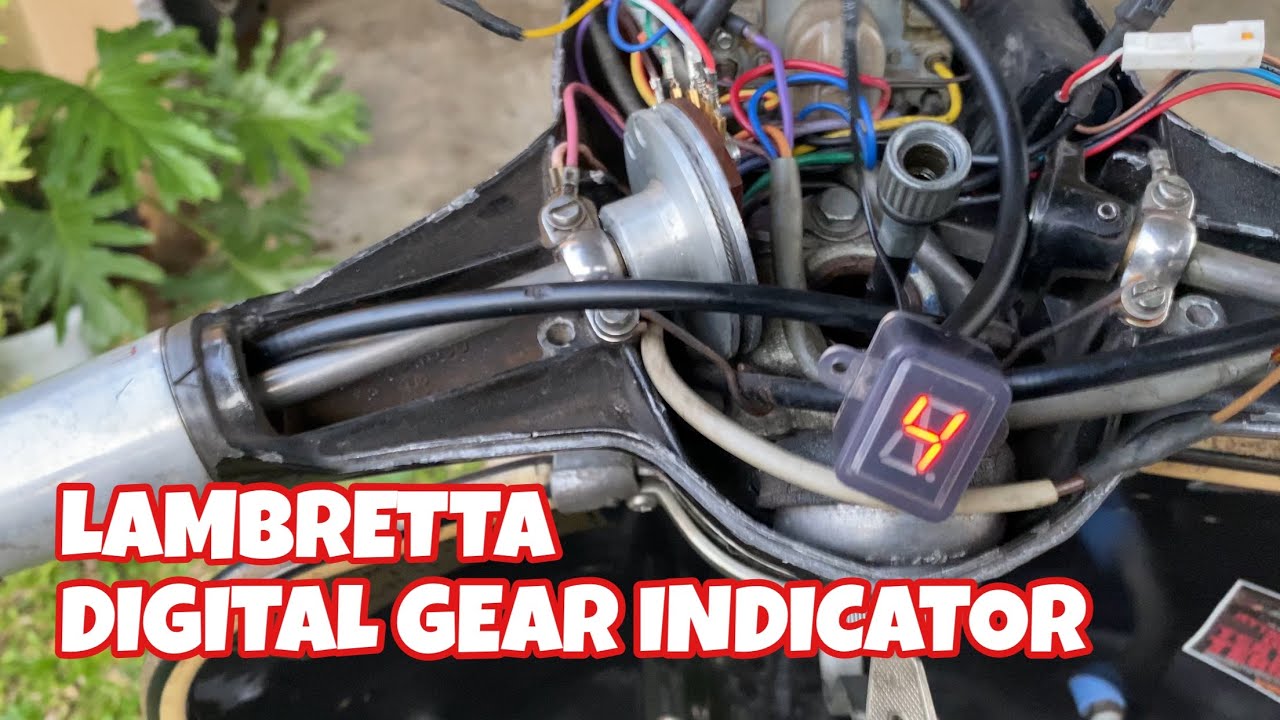 Lambretta - Digital Gear Indicator