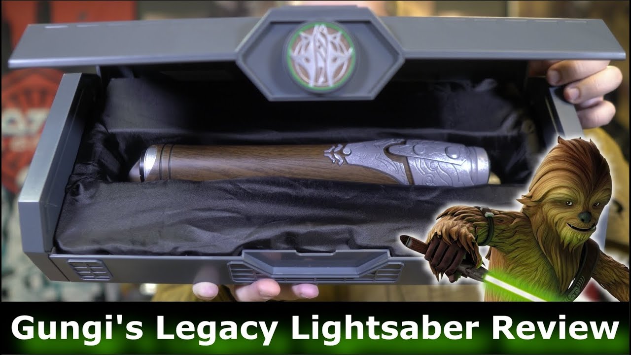 Star Wars Galaxy's Edge: Gungi Legacy Lightsaber Review