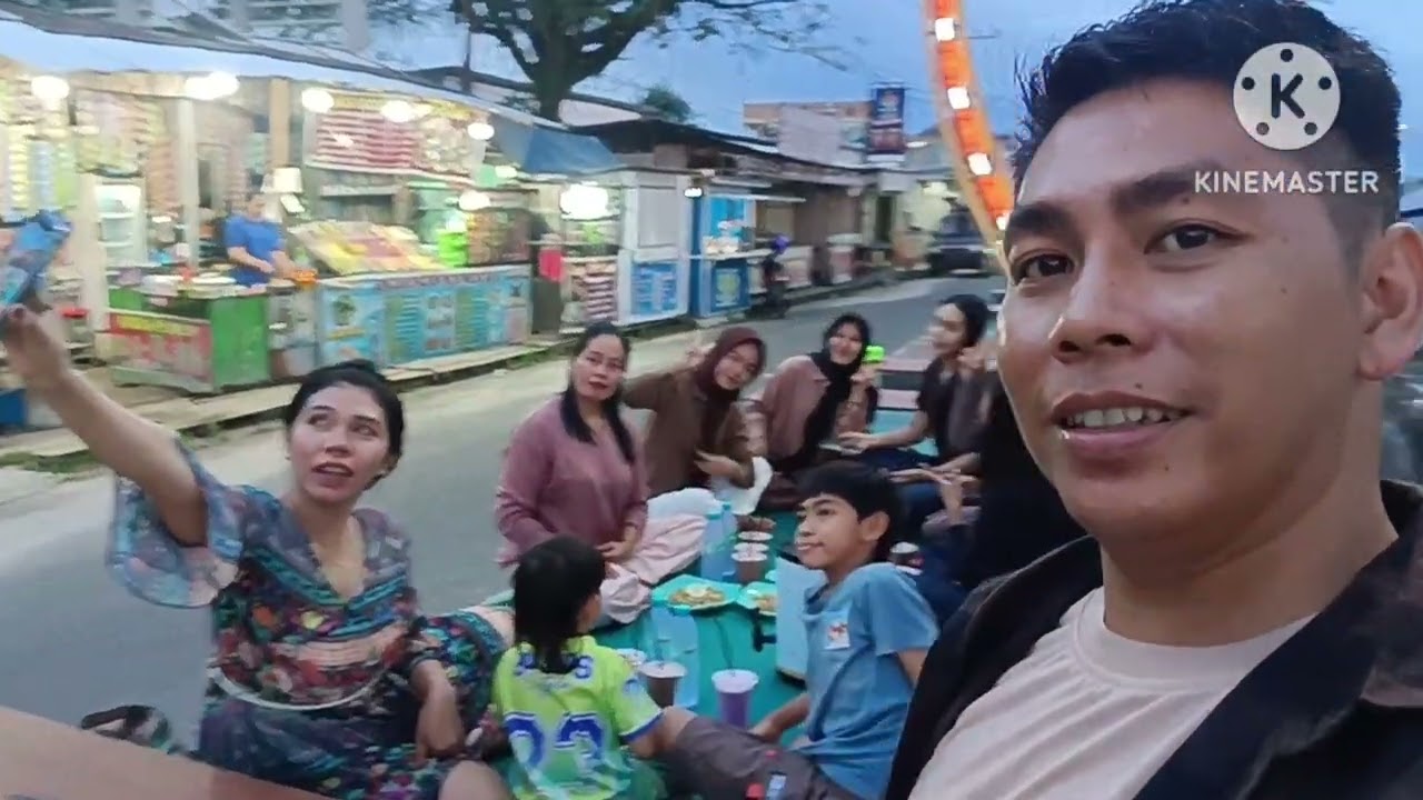 Kumpulun kpp kedai pelangi patai  bukber di lampu2 nur mentaya sampit