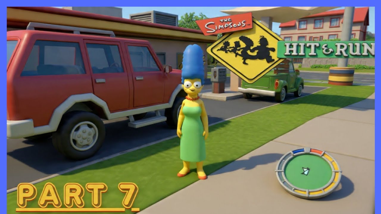 THE SIMPSONS: HIT & RUN | WALKTHROUGH PART 7 | MARGE (4K 60 FPS)