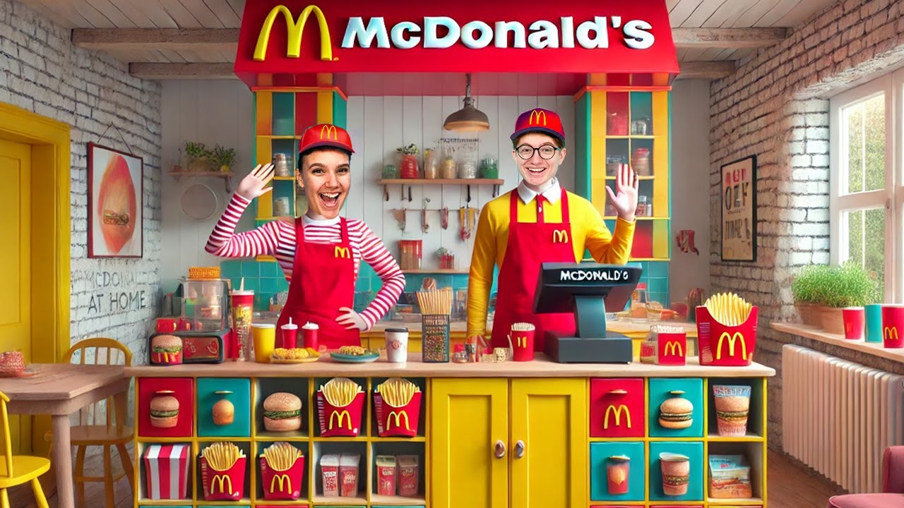 ΦΤΙΑΞΑΜΕ McDONALD'S ΣΤΟ ΣΠΙΤΙ!