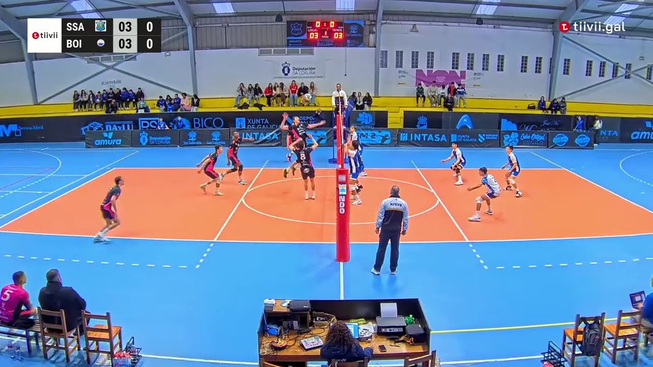 Intasa San Sadurniño - Rotogal Boiro voleibol