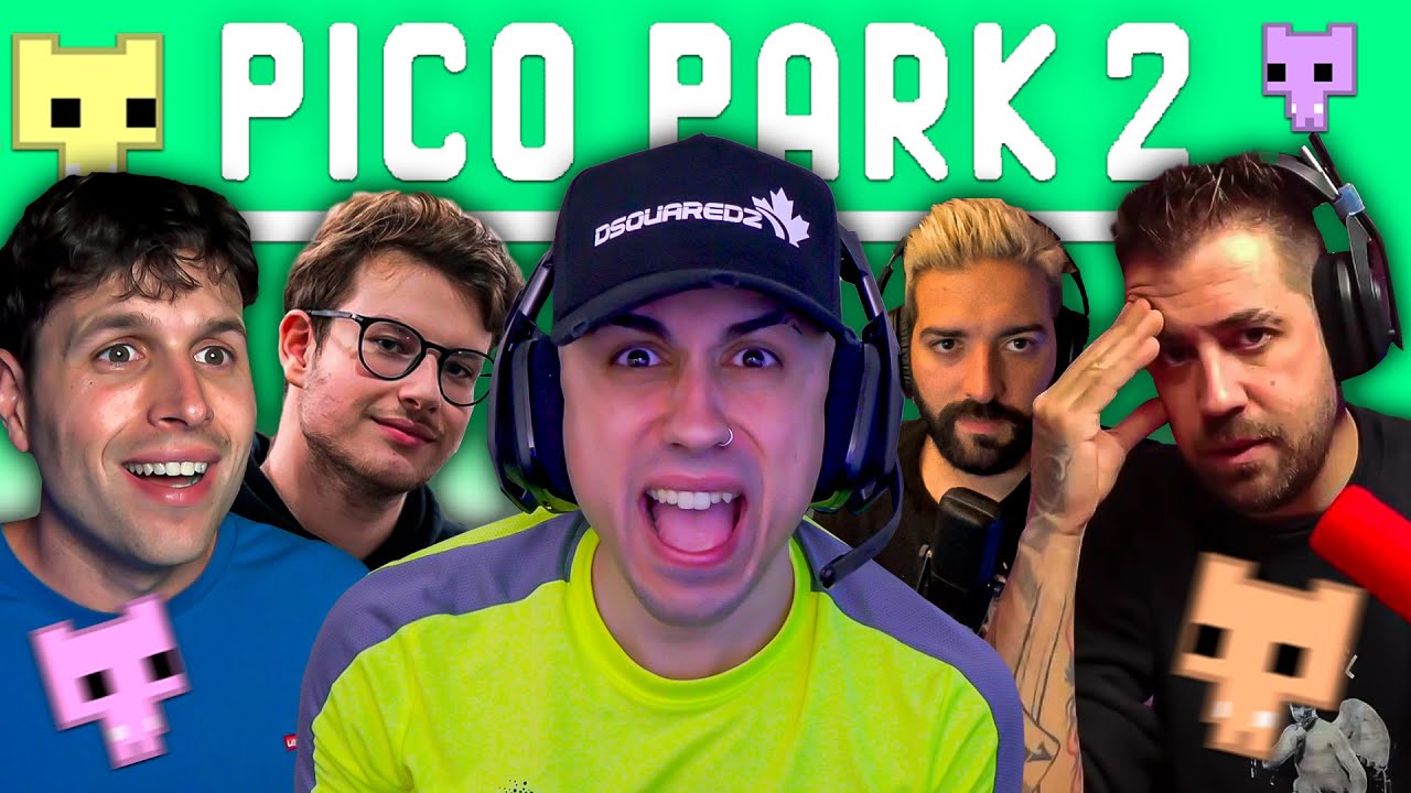 NO PUEDO ENFADARME MAS!!!! 😡 Pico Park 2 con panas