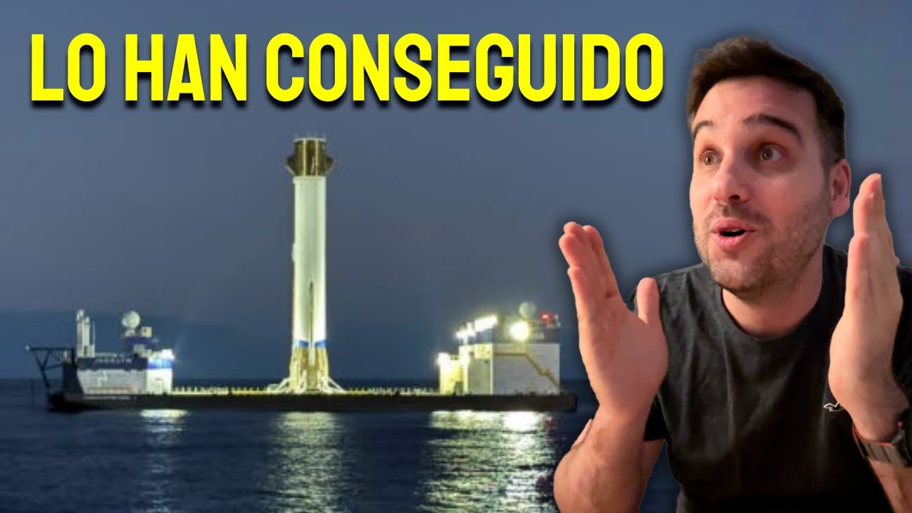 Blue Origin hace HISTORIA! @ControldeMision reacciona al aterrizaje del New Glenn