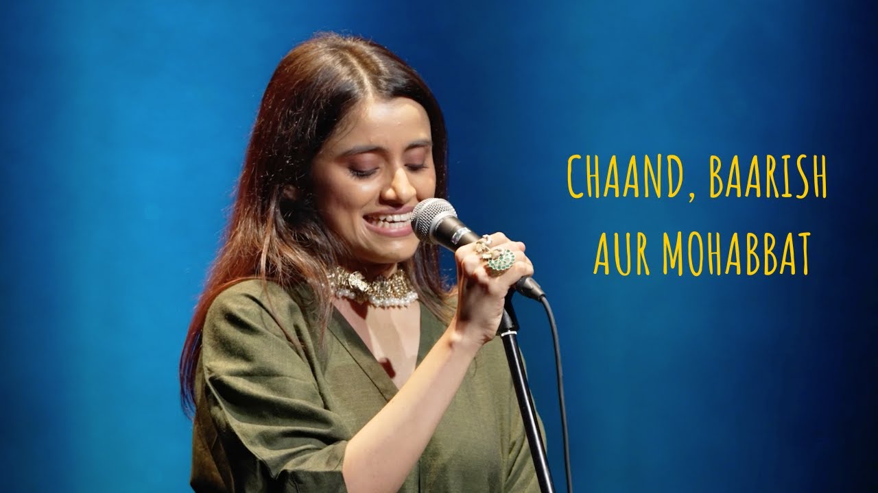 Chaand, Baarish Aur Mohabbat - Helly Shah Poetry Live | Kuchh Khayaal & Baatein | @Unerasepoetry
