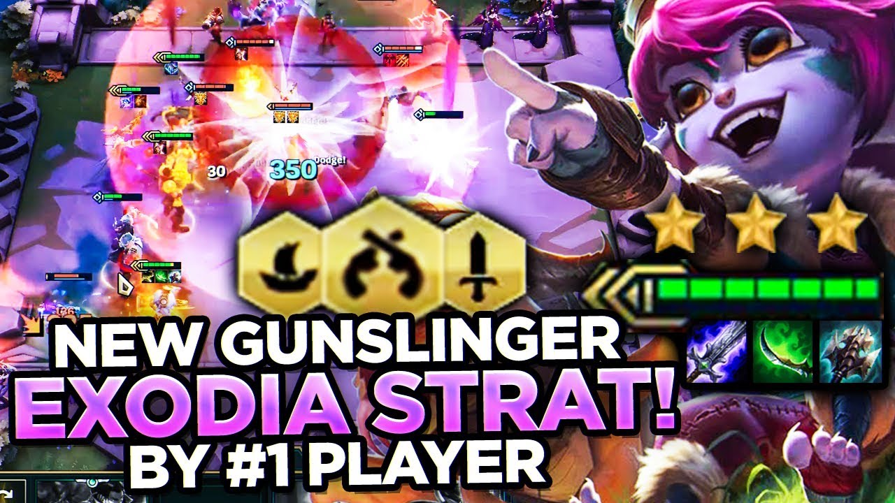 THIS NEW STRAT IS WAY TOO GOOD! NOBRAIN EXODIA! | Teamfight Tactics