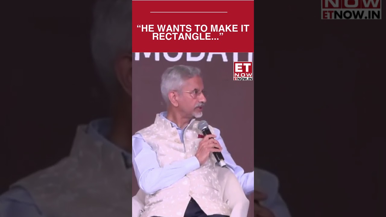 &ldquo;He Wants To Make It Rectangle&rdquo;  Jaishankar&rsquo;s Sharp Jibe At Finland President Stubb | ET Now #shorts