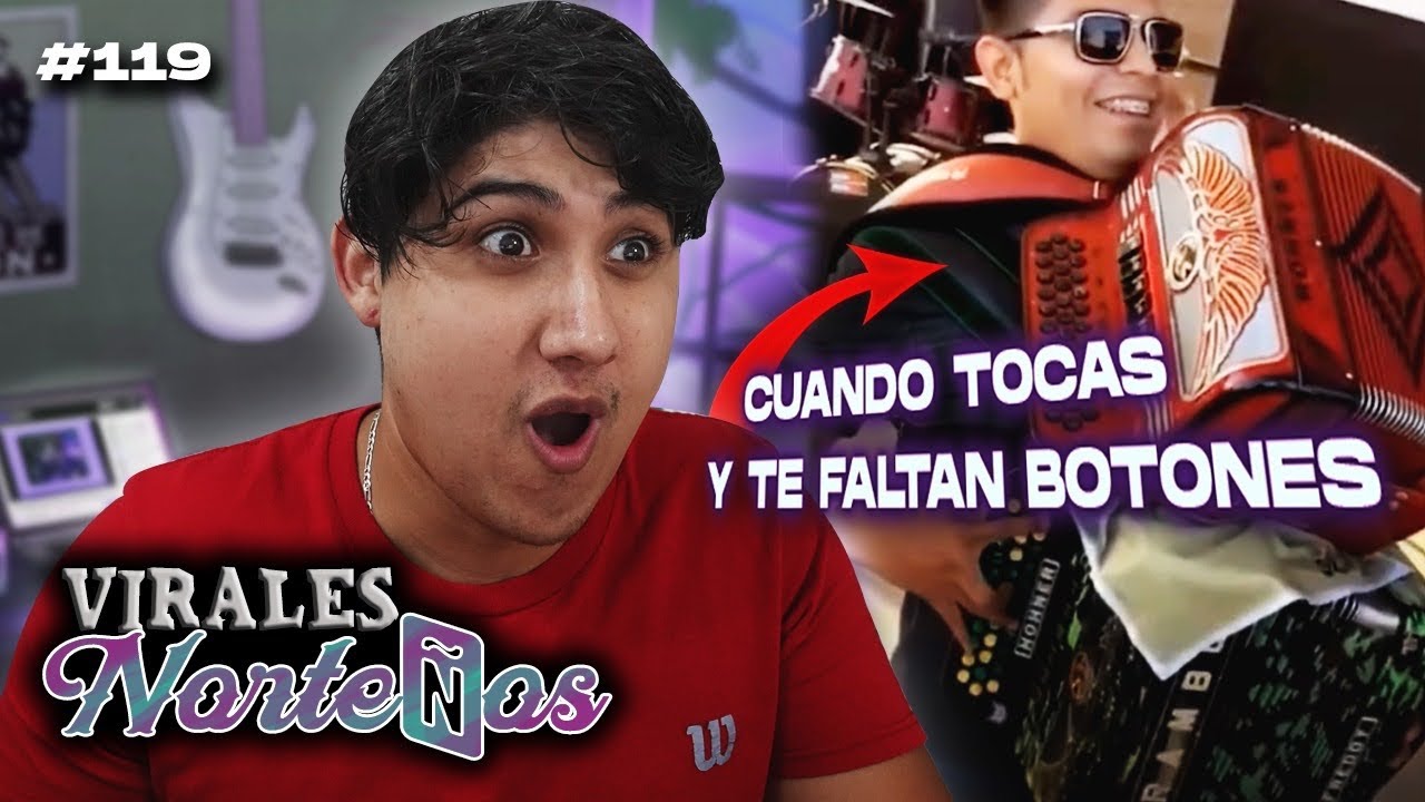 Cuando estas tocando el acorde&oacute;n pero te faltan botones | Virales Norte&ntilde;os #119