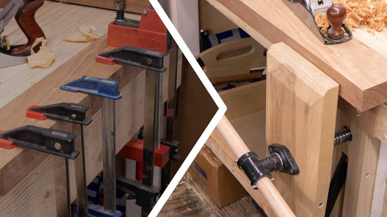 Building a Custom Leg Vise | Small Bench Retrofit