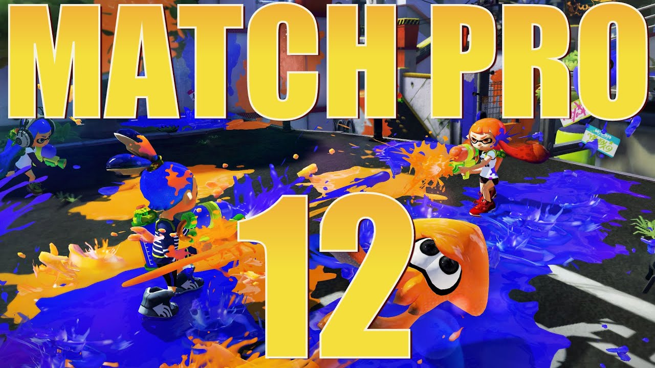 [MATCH PRO #12] SPLATOON Nintendo Wii U - MODE PRO G&K