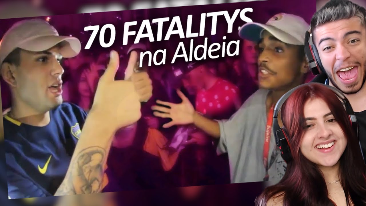 70 rimas que MARCARAM A BATALHA DA ALDEIA | REACT