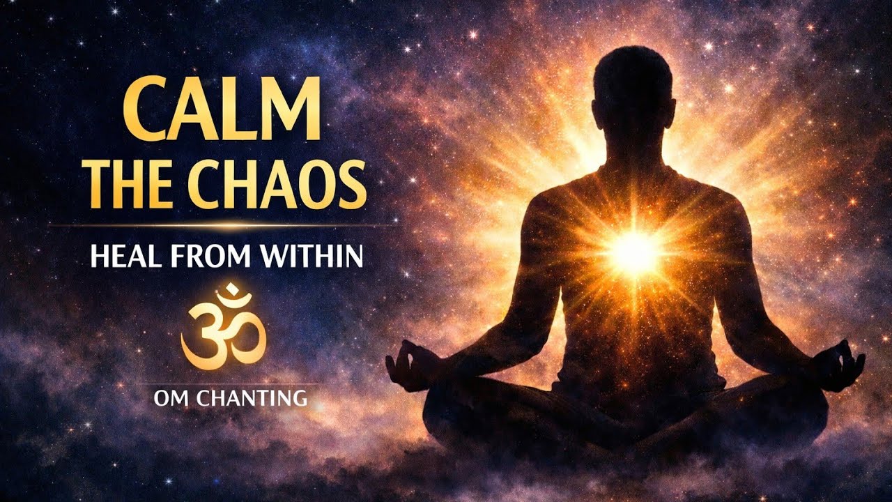  Meditation Music To Relax Mind And Body | Remove Stress & Overthinking  |OM Chanting 