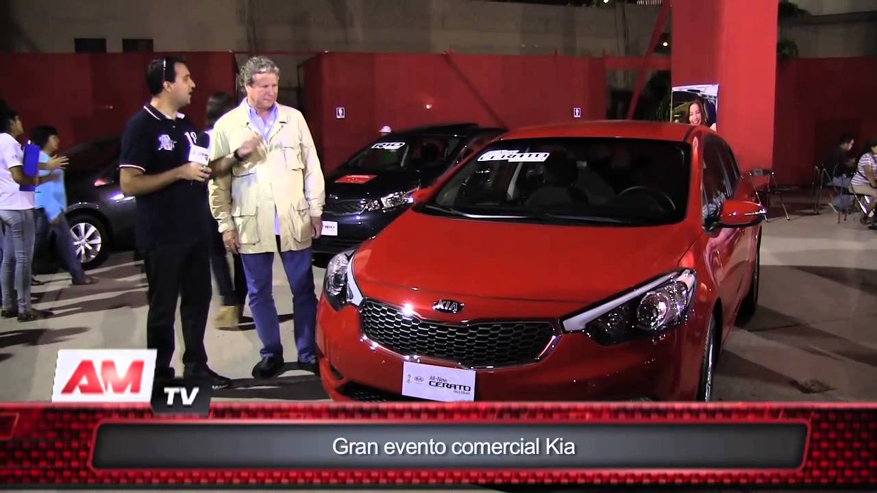 Gran evento comercial Kia en la Pérgola del Jockey Plaza