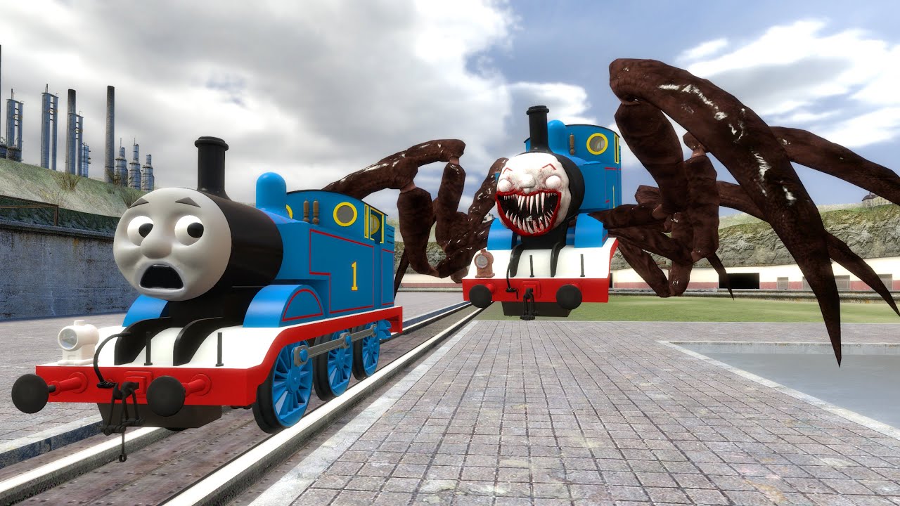 Building a Thomas Train Chased By Thomas.exe Vs Choo Choo Charles,Cursed Thomas in Garry's Mod