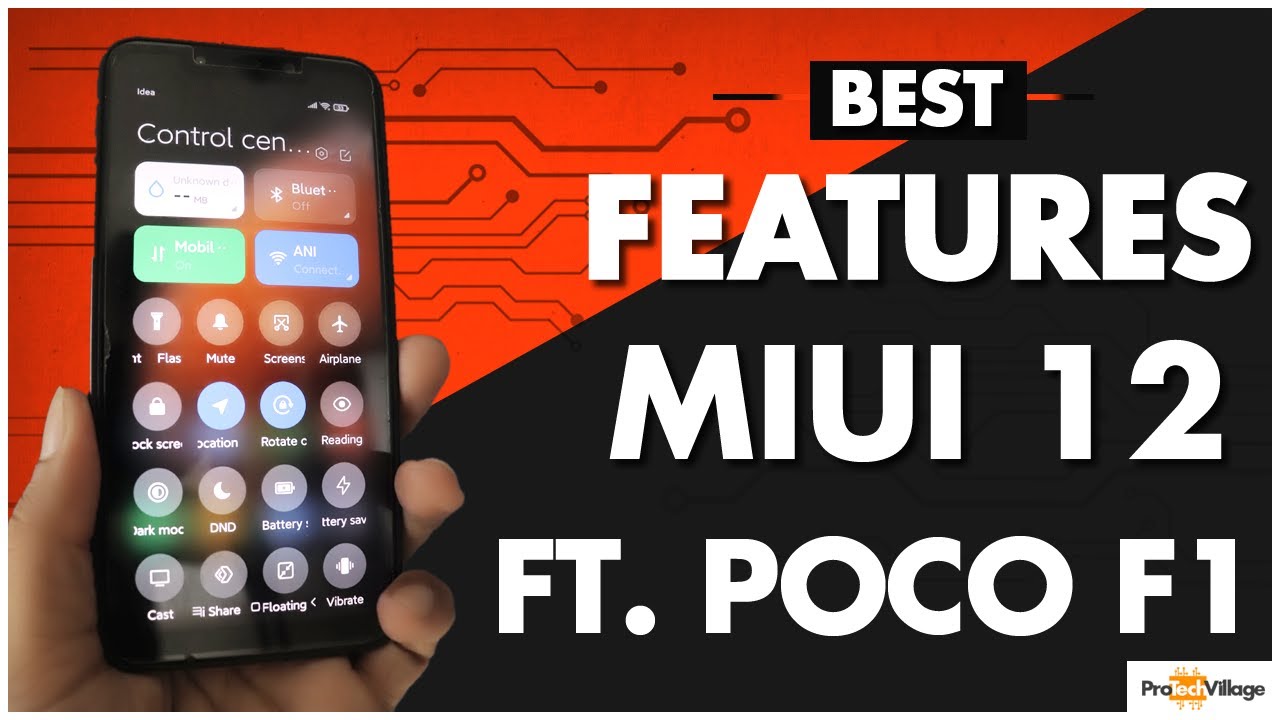 MIUI 12 🔥🔥 Hands On Review| Best Features?? | ft. Poco F1