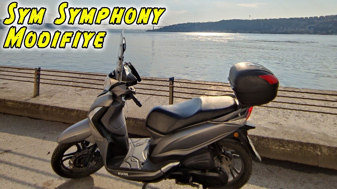 SYM Symphony ST 200i Scooter Modifiye