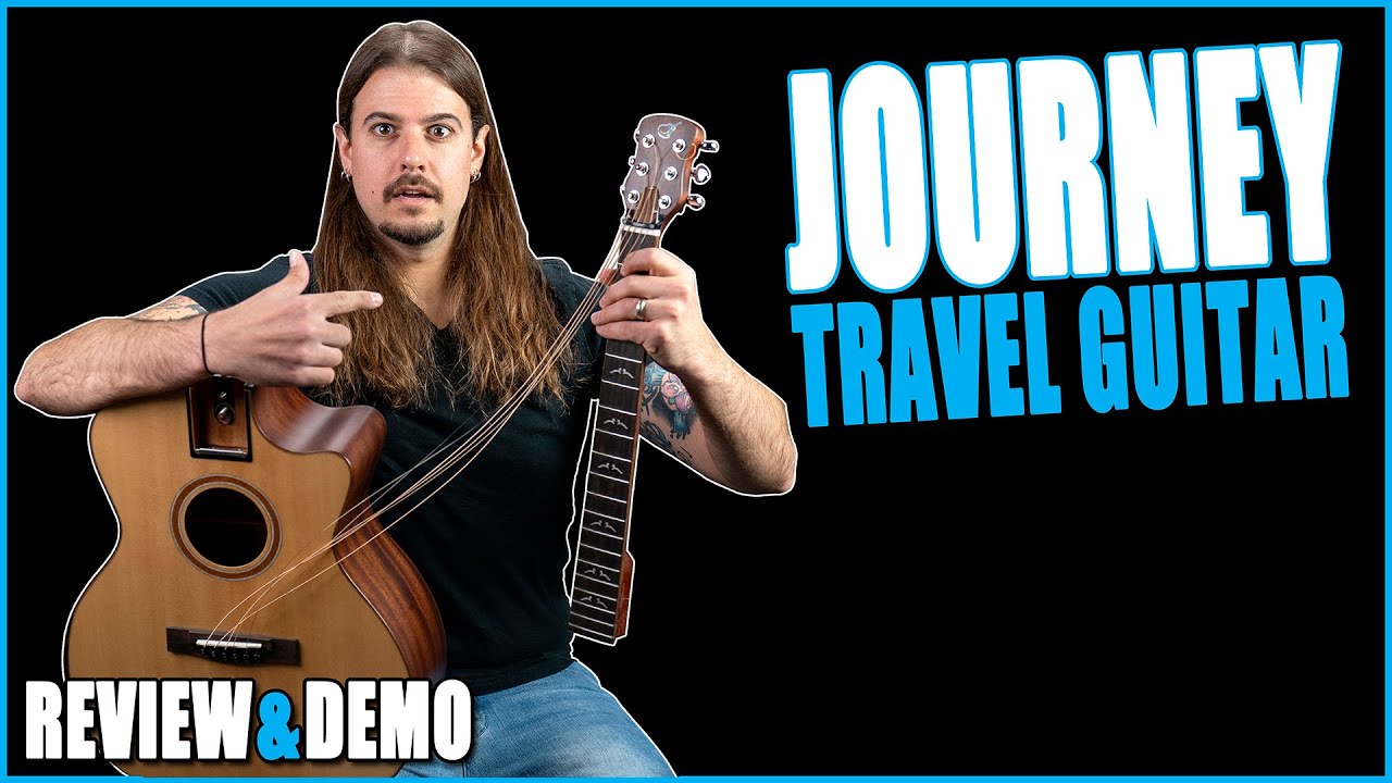 Does It Actually Play Good? Journey FF412C Collapsible Travel Guitar Review & Demo