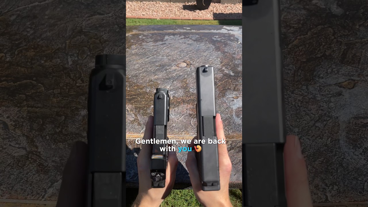 Лучший Glock? (9 мм против 10 мм) Сравнение 🚨🤔