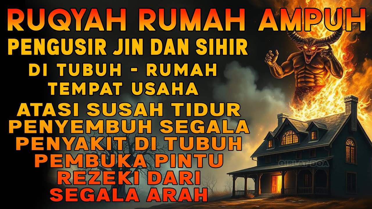 RUQYAH RUMAH PENGUSIR JIN, SETAN & SIHIR DI RUMAH & TUBUH, PENENANG HATI & FIKIRAN | ALAA AQEL