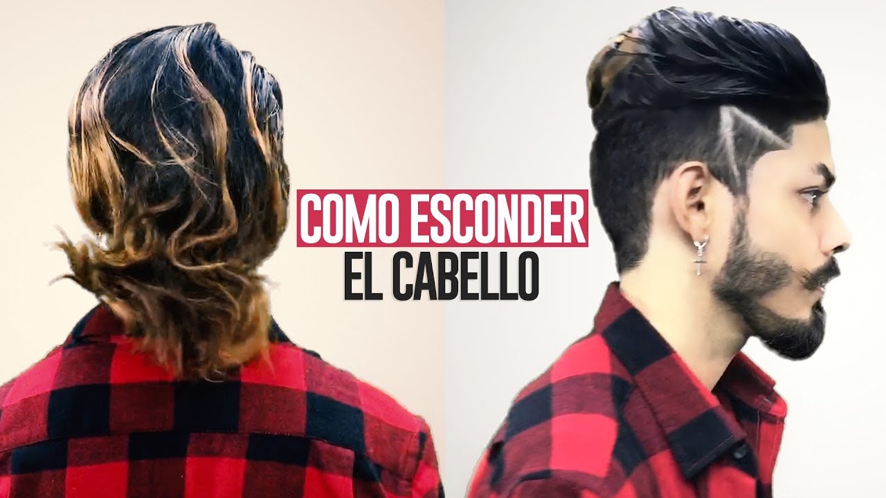 How To Hide Long Hair For Work Or School!
