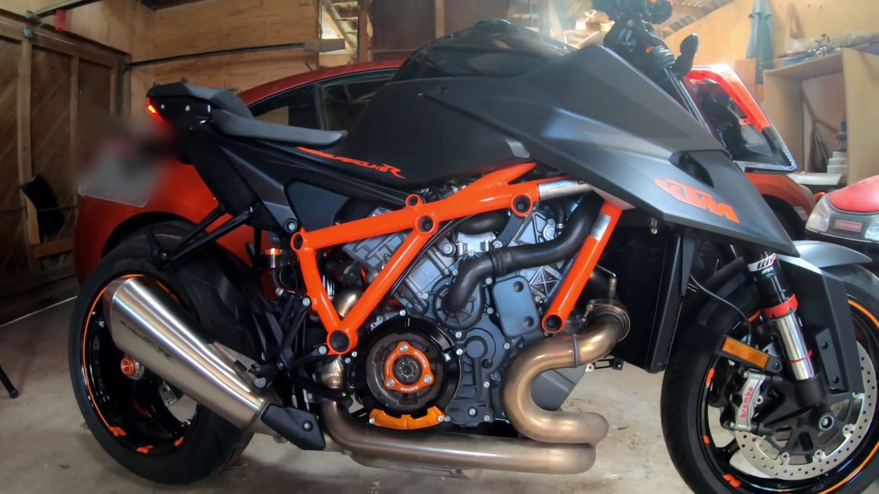 Ktm Super Duke R 2020 Clear Clutch cover install