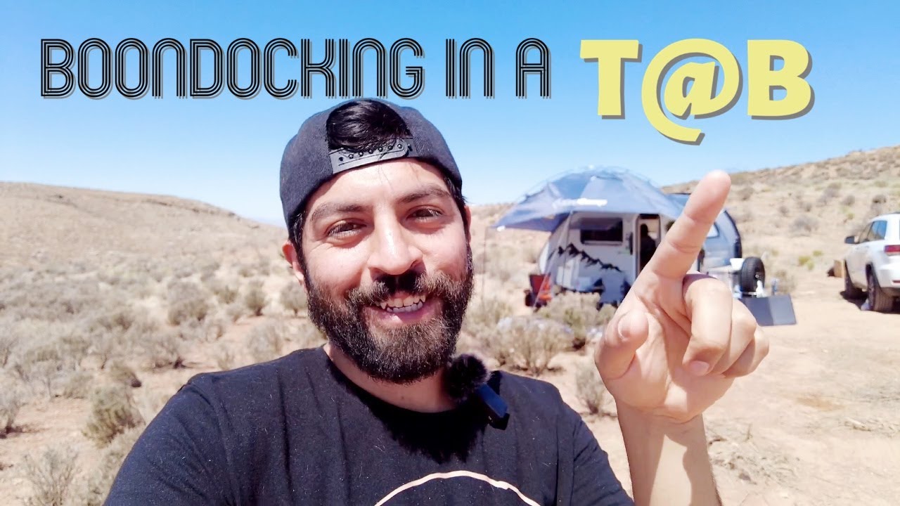 T@B 320 beginners Boondocking Tips