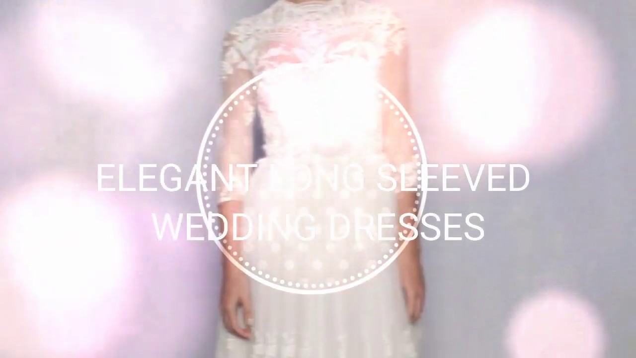 ELEGANT LONG SLEEVED WEDDING DRESSES || GEEKS FASHION