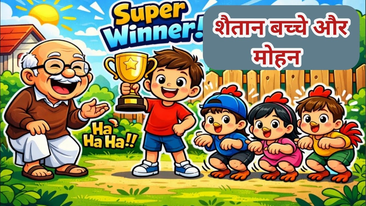 शैतान बच्चे और मोहन | बच्चों की प्रेरक कहानी | Moral Story Hindi