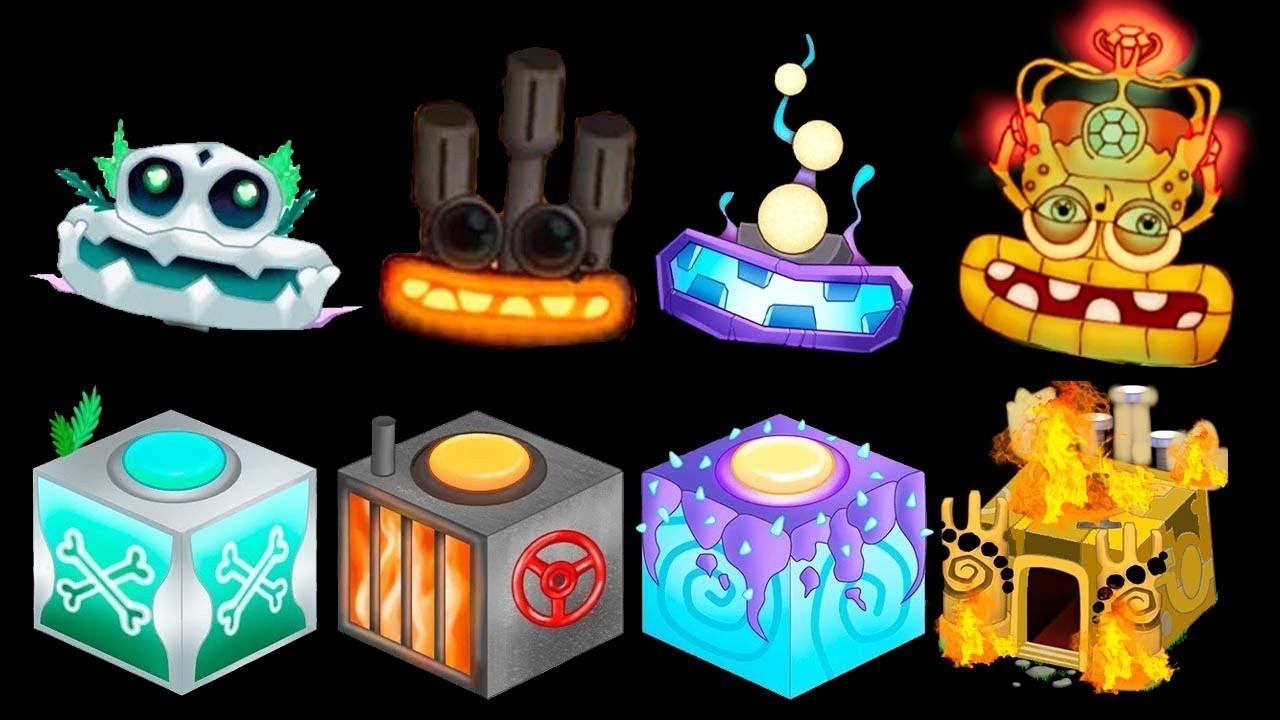 All Wubbox On All Islands - My Singing Monsters - MSM