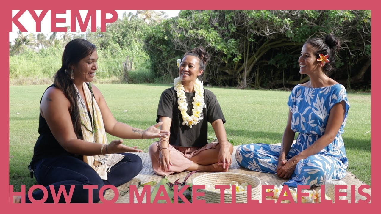 How To Make Ti Leaf Leis / What To Do With Leftover Materials