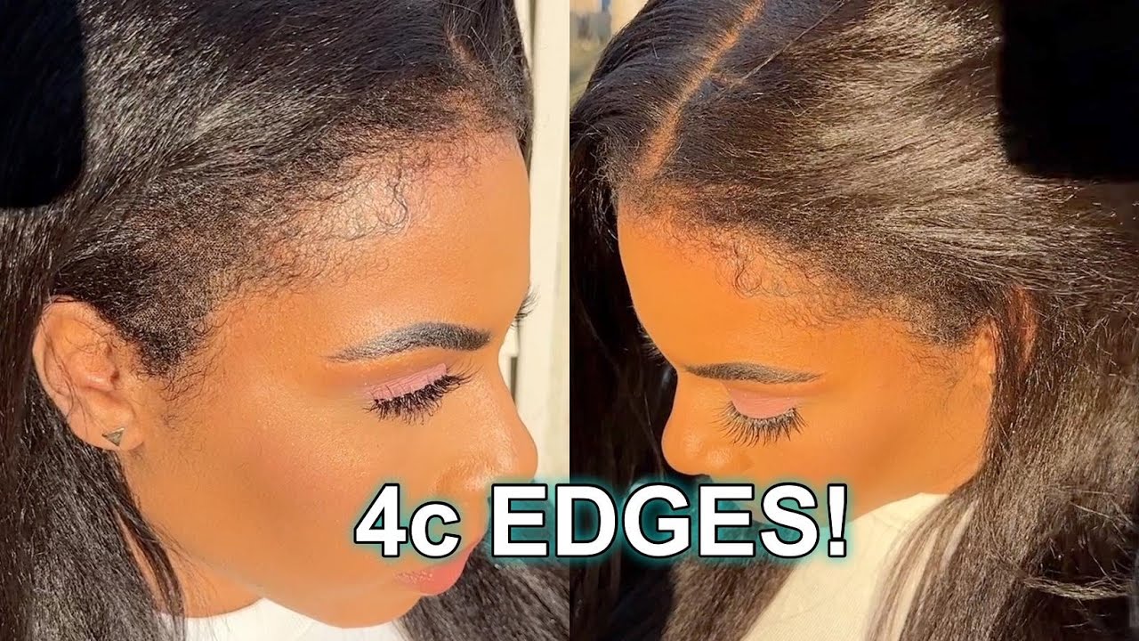 It's the KINKY EDGES for me! READY TO WEAR kinky straight SCALP ILLUSION LACE FRONT WIG 🚨WowAfrican