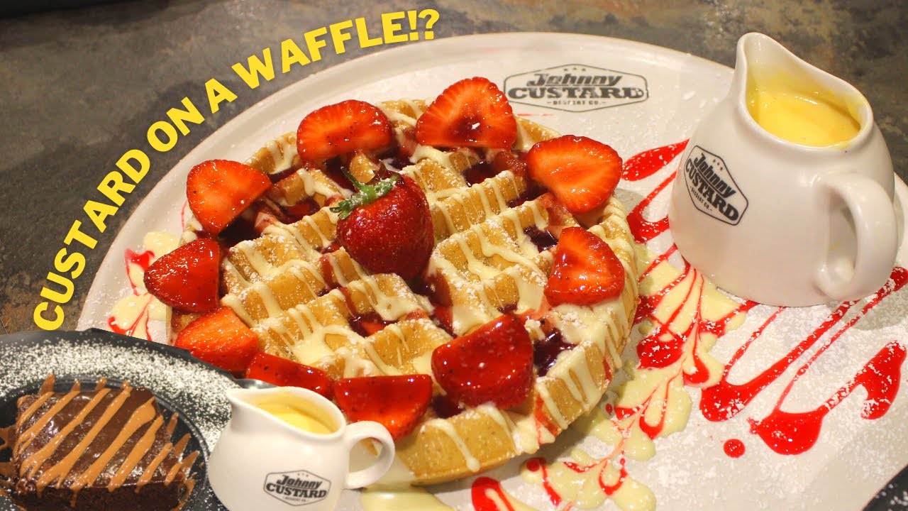CUSTARD ON A WAFFLE???!!! - JOHNNY CUSTARD LEICESTER REVIEW