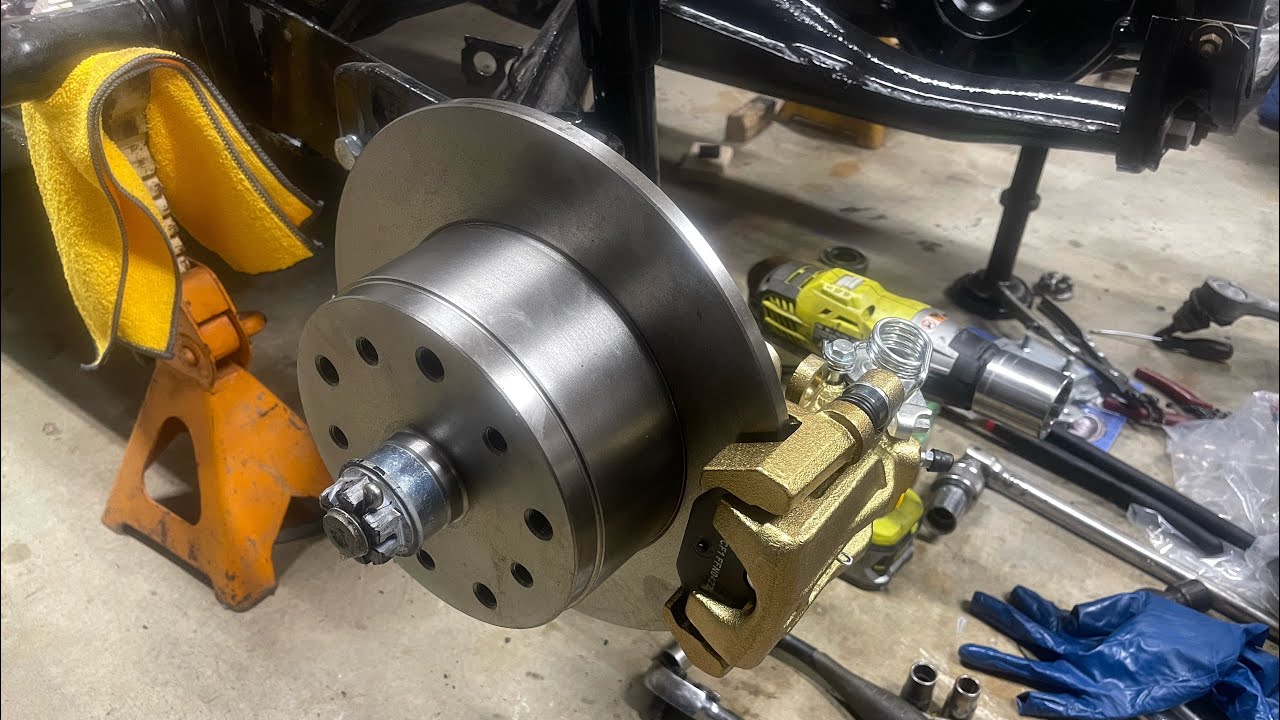 Beetle Rear Disc Brakes Finally Installed (E29)