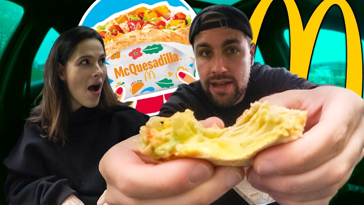 On prend plein de McQuesadilla avec Pidi au McDonald's (je rajoute un steak dedans c'est incroyable)