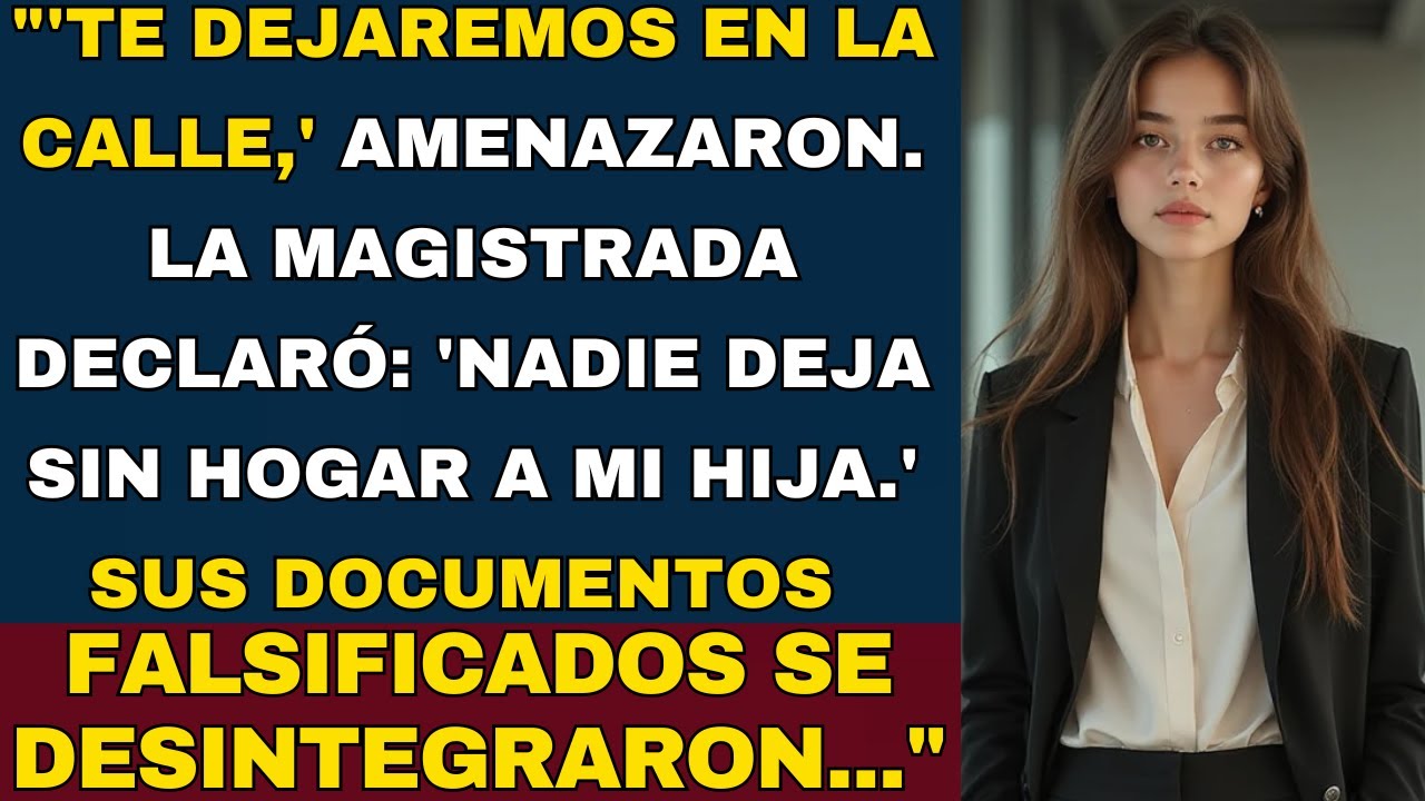 La Demanda Civil Se Detuvo Cuando La Jueza Me Abrazó...