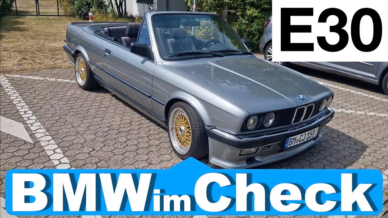 Checkliste: E30 Cabrio Kauf - BMW 320iC M-Technic I
