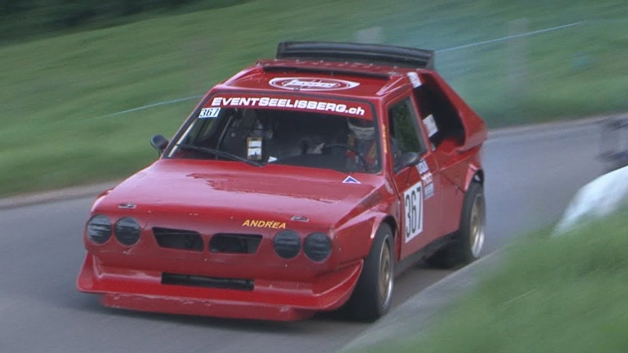 Bergrennen Hemberg 2013, won by J&uuml;rgen Gerspacher, LANCIA DELTA S4 and Eric Berguerand, LOLA FA99