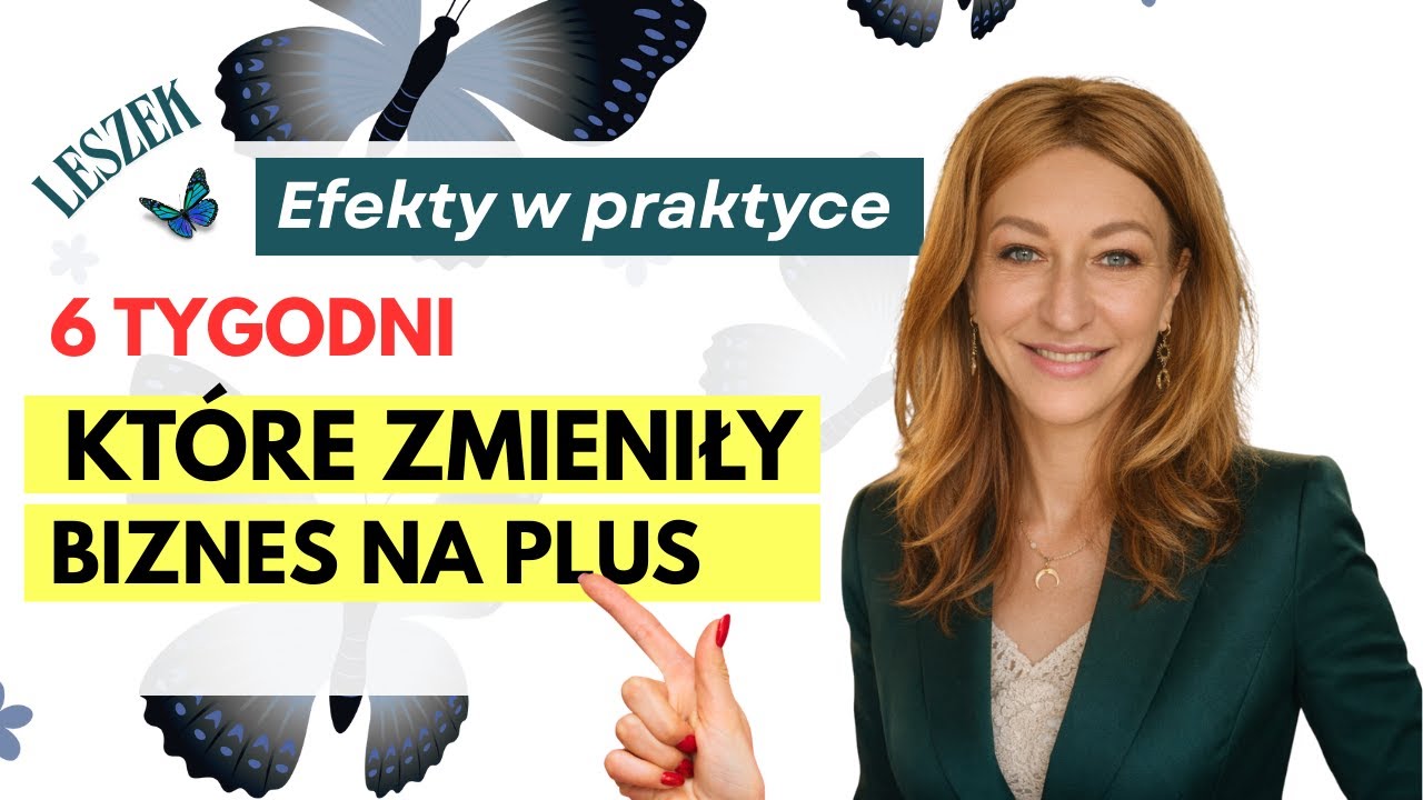 Leszek   o zmianie w biznesie i życiu