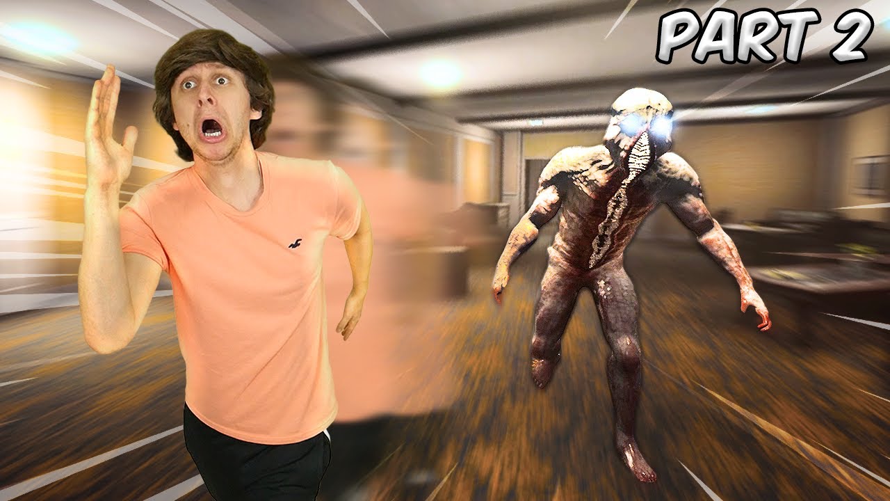 I escaped the SCARIEST backrooms game (Part 2)