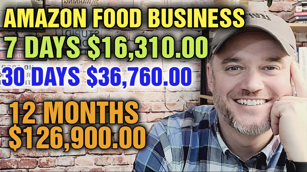 Can We Sell Food Items on Amazon [ How I sell $126,000 A YEAR ON AMAZON]