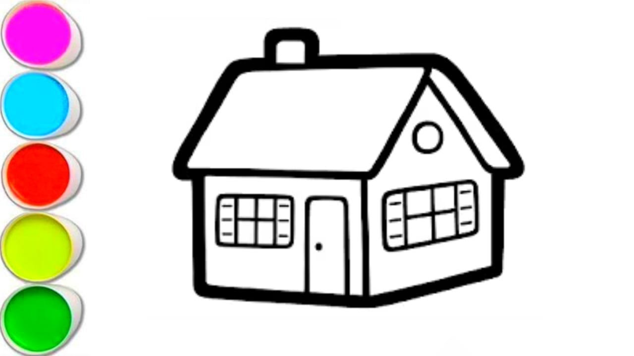 housedrawing​  || How draw a house drawing || drawing step by step house drawing easy | Ghar ka draw