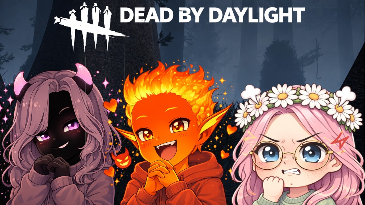 🌿Being Carried by my friends! Collab with Soichrio94 | Second time Playing | Dead by Daylight✨