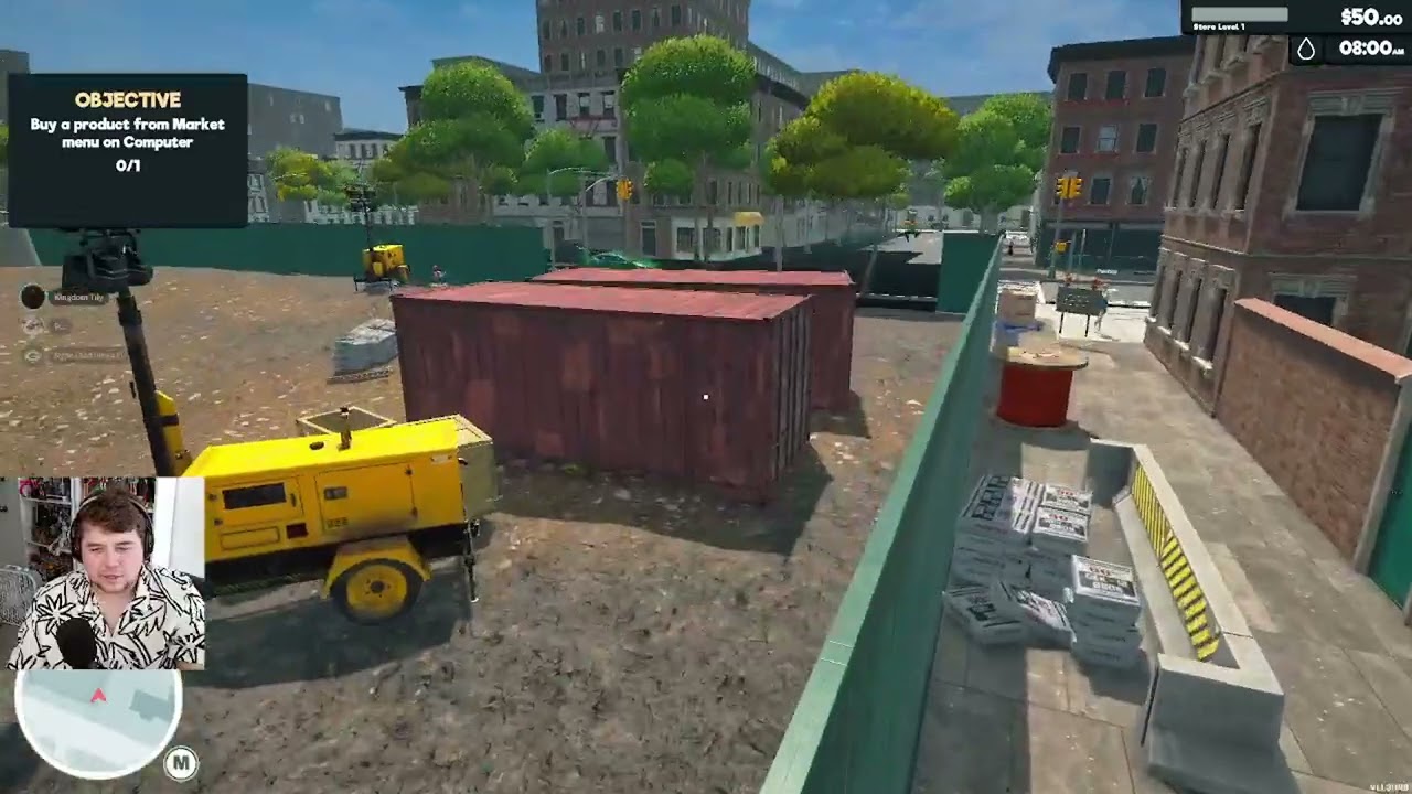 Supermarket simulator has MULTIPLAYER NOW?!