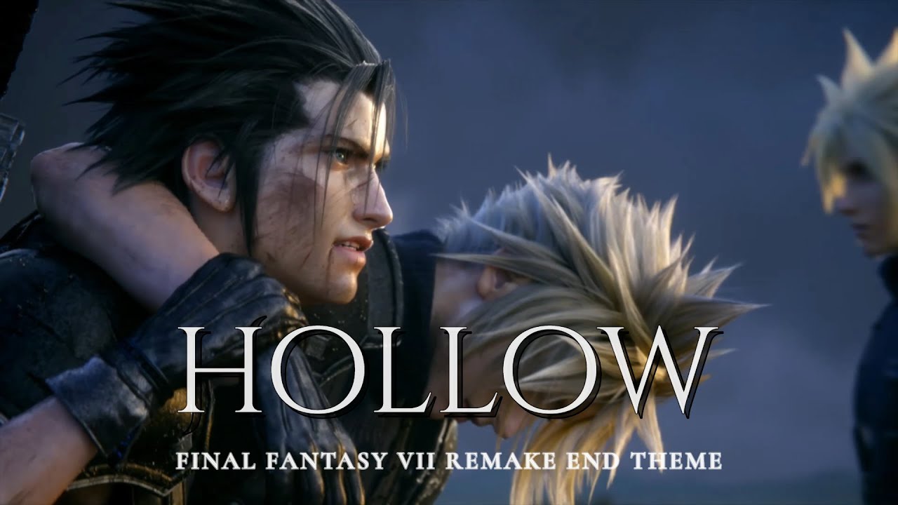 Hollow (Yosh) - FF7 REMAKE OST Ending Theme and Credits [4K]