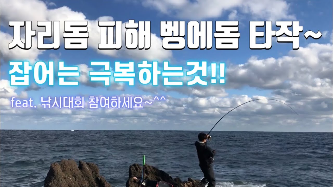 반탄류를 이용해 자리돔 피해 벵에돔을 마구 잡아보자~